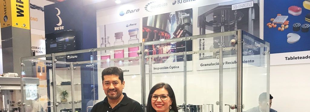 El equipo de Dara Pharma en EXPO PACK Guadalajara