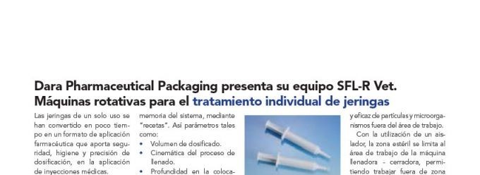 Individual processing of syringes