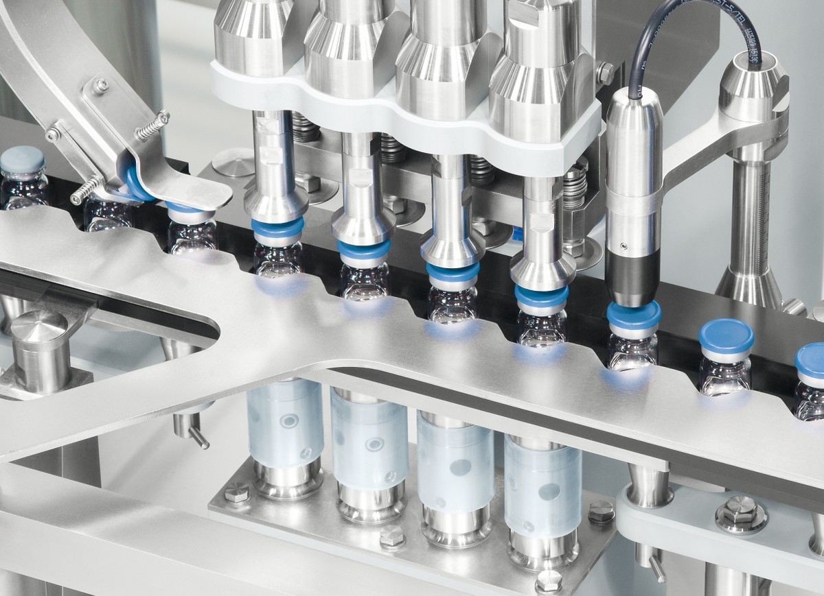 equipment for injectable vials