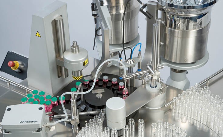 SX-200-PP machines for filling and closing of injectable and freeze-dried vials