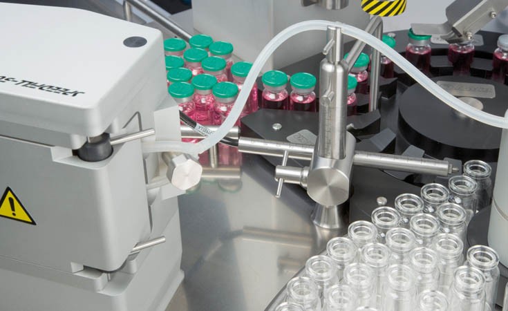 Dara Pharma SX-200-PP, llenado y cerrado de viales inyectables y liofilizados