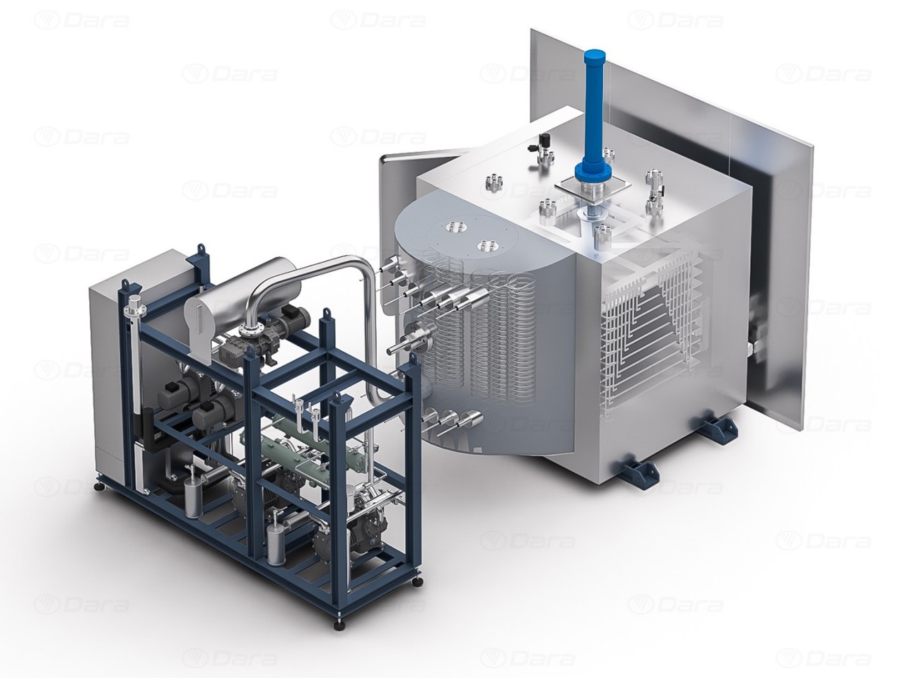 GMP freeze dryers at medium productive scale