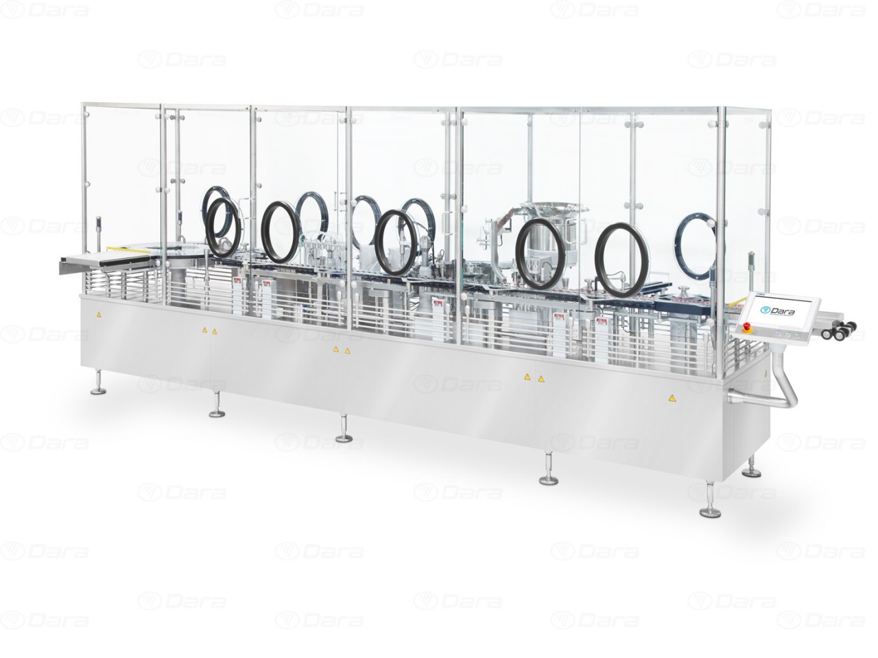 High-speed filling and closing  machines for vials