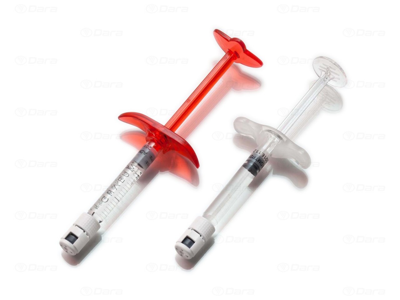 Syringe assembly and labeling
