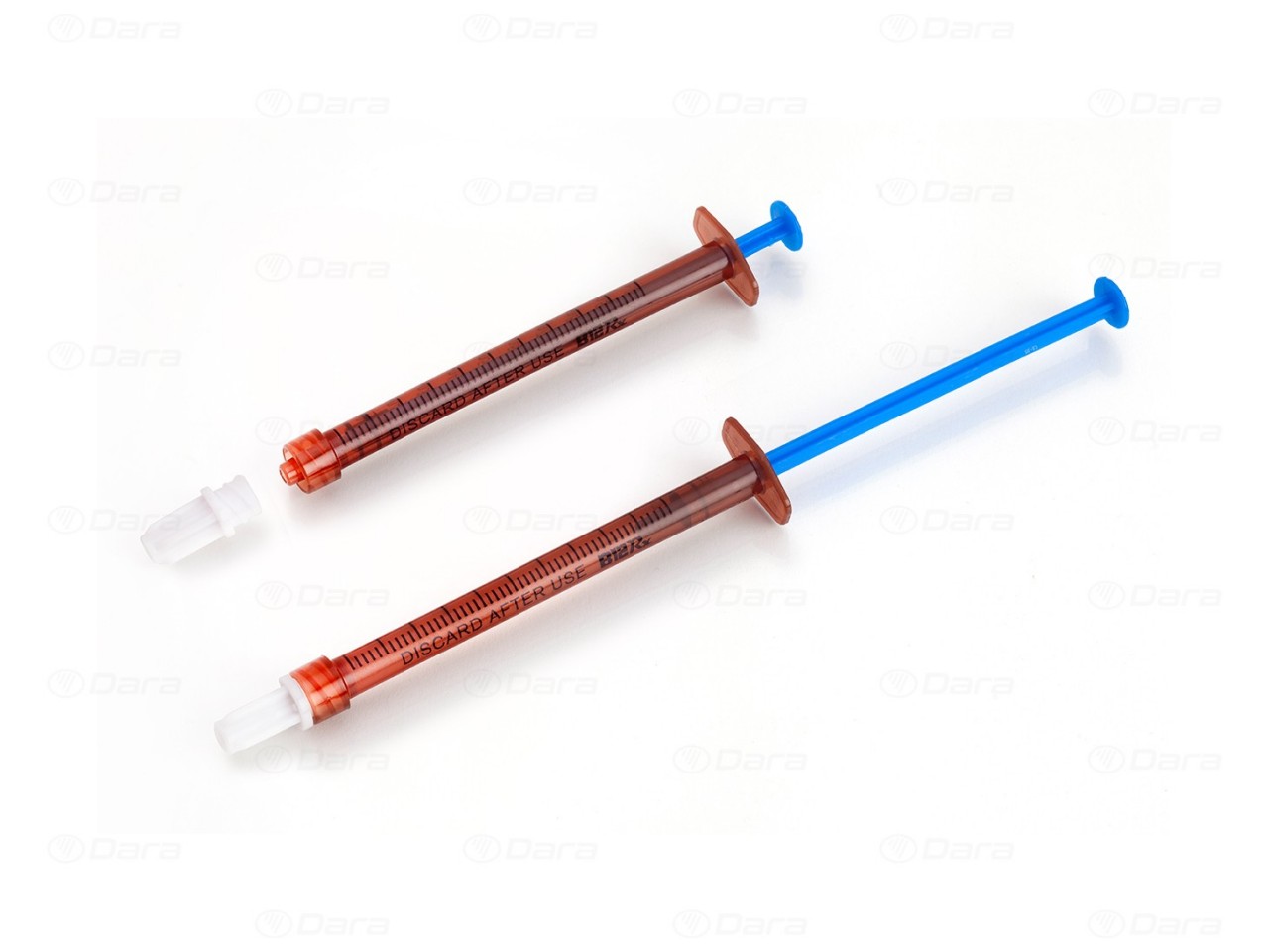 Rotary fillers - cappers for plastic syringes