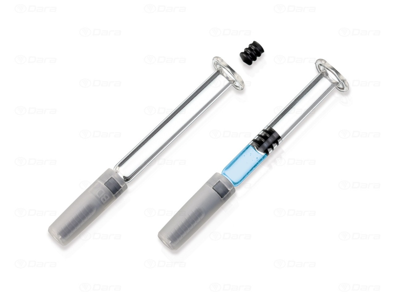 Tabletop machines for closing syringes