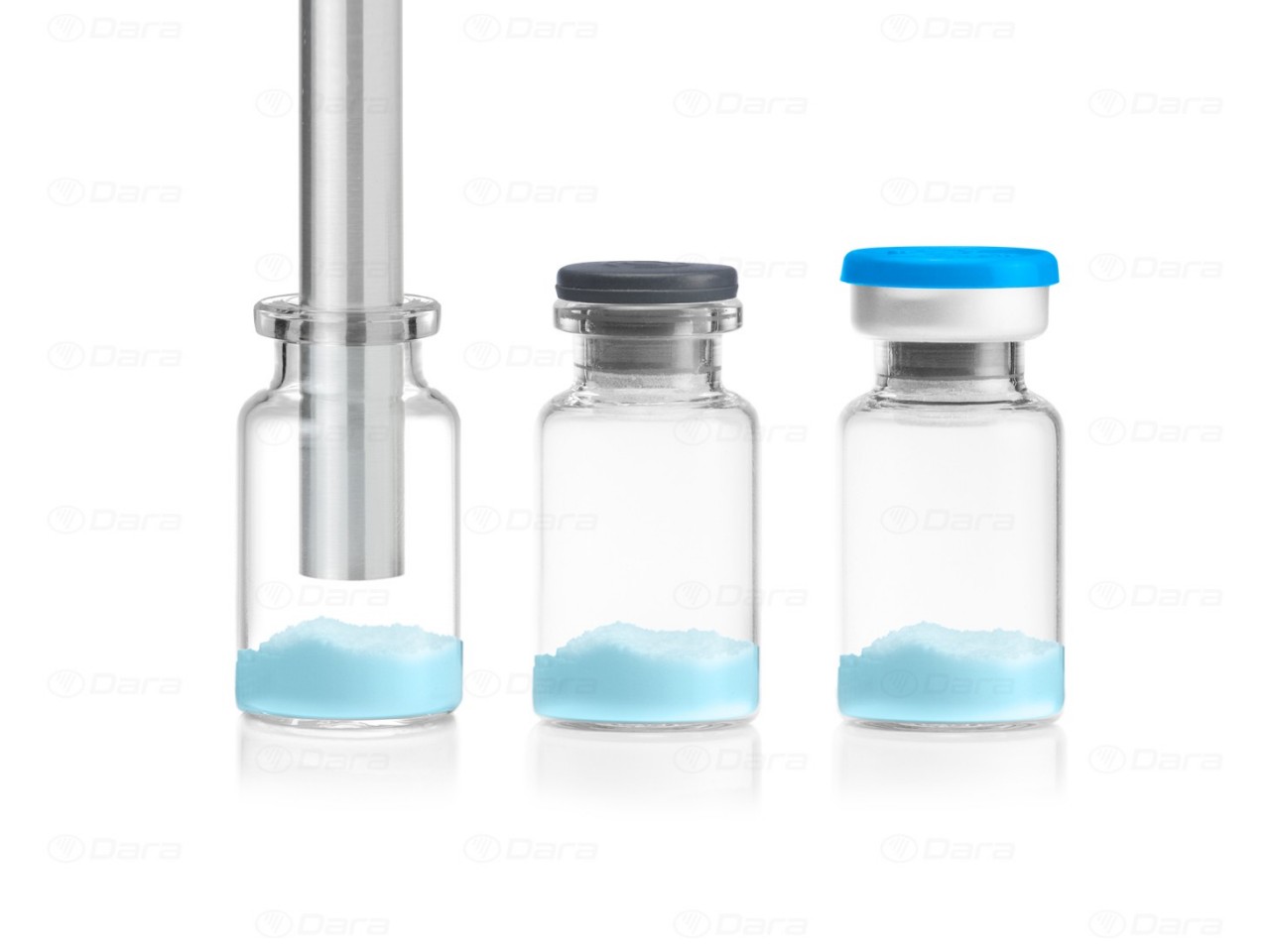 Rotary fillers and seamers for injectable vials